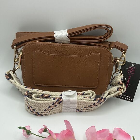 WOMEN’S CAMERA CROSSBODY HANDBAG Purse Bag - Picture 1 of 6